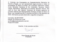 EDITAL DELEGADO SINDICAL BANCO DO BRASIL