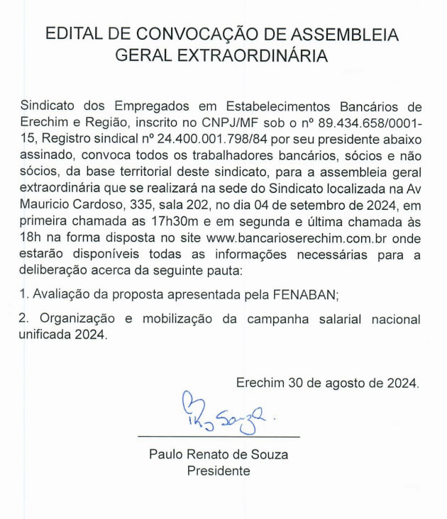 Campanha Salarial 2024